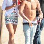 Justin Bieber With His Ex-Girlfriend Yovanna Ventura