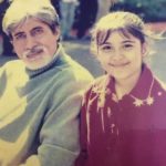 Sheena Bajaj as a child artist- during the shoot of 'Bhoot Unkle'