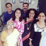 Shivani Rangole with her family
