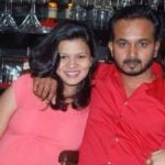 Snehal Jadhav With Her Husband Kedar Jadhav