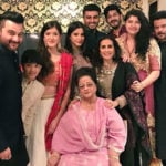 Sunita Kapoor With Her Family