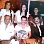 Sunita Kapoor With Her Husband, And Brothers-In-Law And Sisters-In-Law