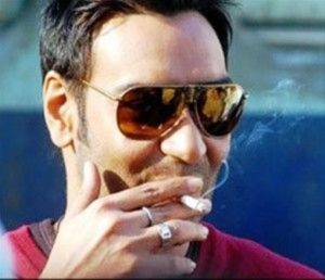 Ajay Devgn smoking 