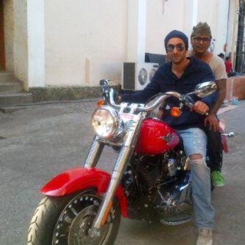 Ranbir Kapoor's Harley Davidson gifted by Sanjay Dutt