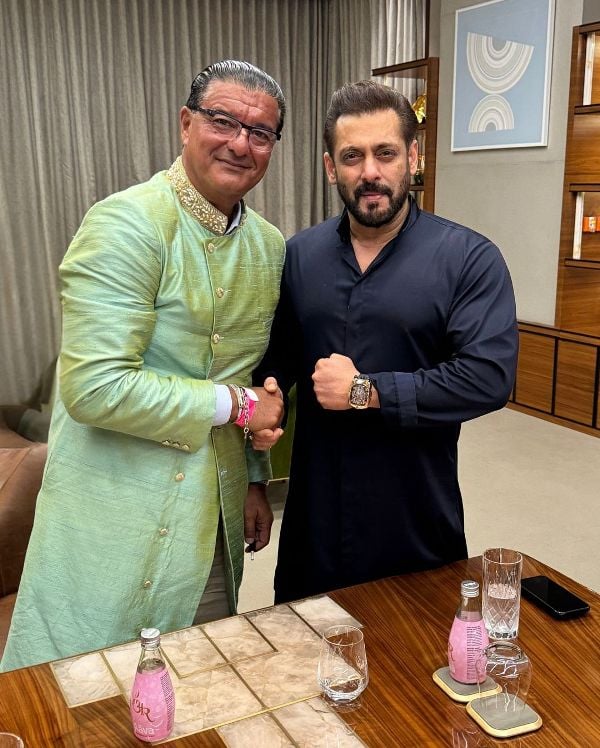 Salman Khan with Jacob Arabo