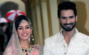 Shahid Kapoor And Mira Rajput Marriage Picture