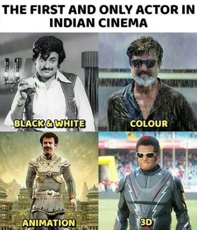 Rajinikanth in 4 different forms of filming