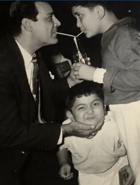Rishi Kapoor in His Childhood