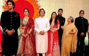 Kunal Kapoor with the Bachchans