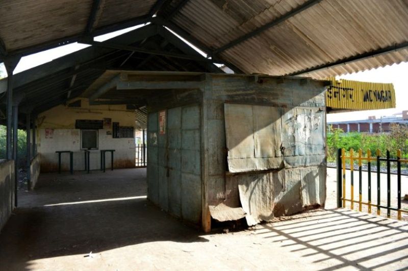 Damodardas Mulchand Modi's tea stall at Vadnagar Railway Station