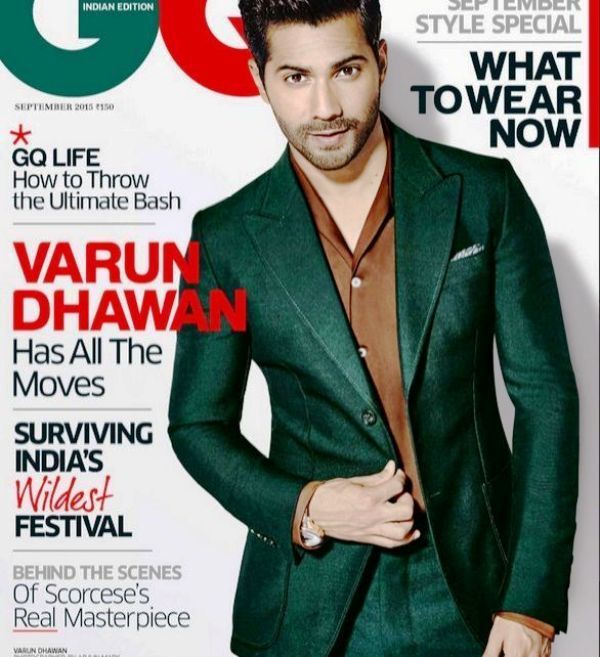 Varun Dhawan on the Cover of GQ Magazine