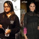 Sonakshi Sinha before and after