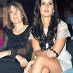 Katrina Kaif with her mother Suzanne Turquotte