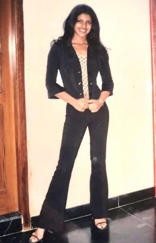 A teenage picture of Priyanka Chopra