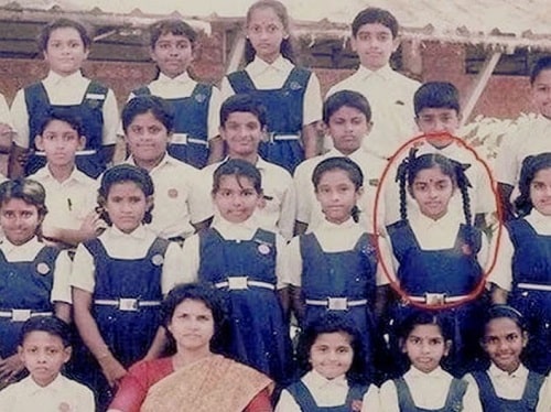 Asin's childhood picture