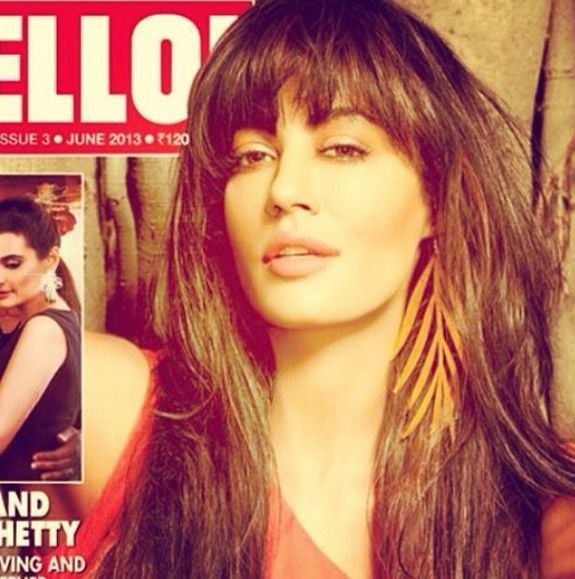 Chitrangada Singh on the cover of the Hello Magazine