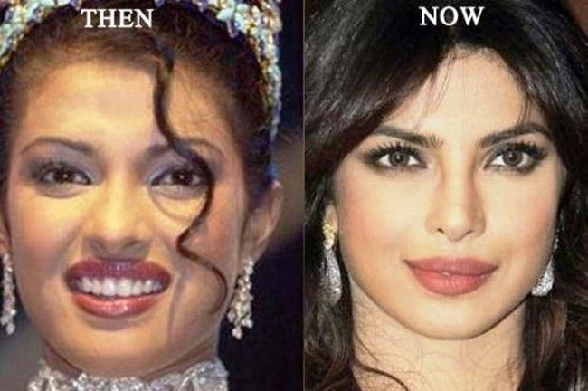 Priyanka Chopra then and now