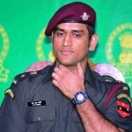 MS Dhoni Lt Colonel Indian Territorial Army