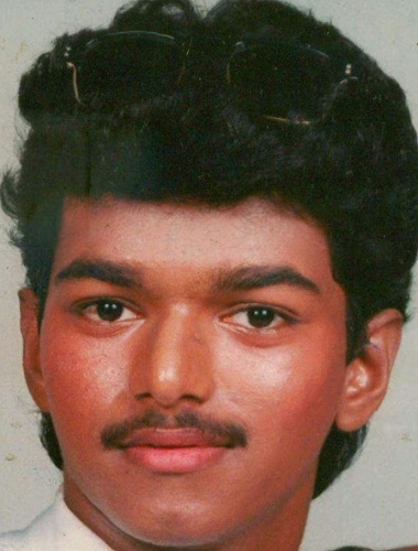 Vijay in his younger days