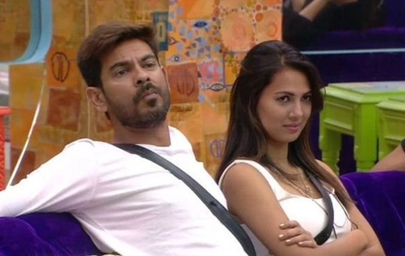 Keith Sequeira with Rochelle Rao in Bigg Boss