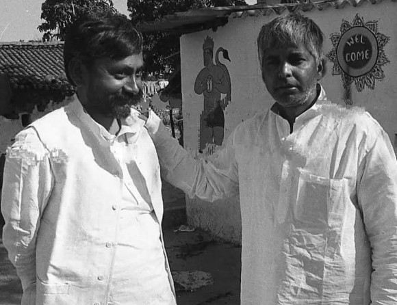 Nitish Kumar and Lalu Yadav in the 1980s