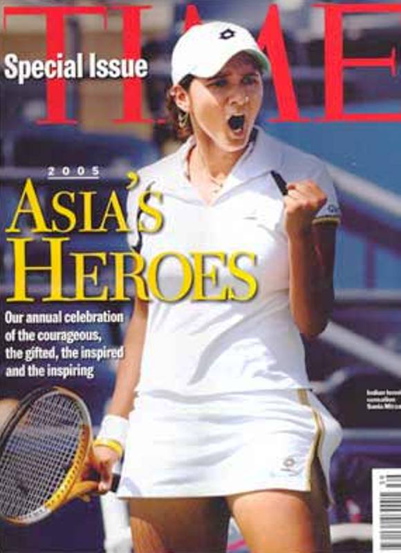 Sania Mirza On The Cover Of Time Magazine