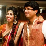 Aishwarya Sakhuja with her brother