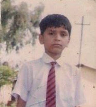 Ankit Tiwari's Childhood Photo