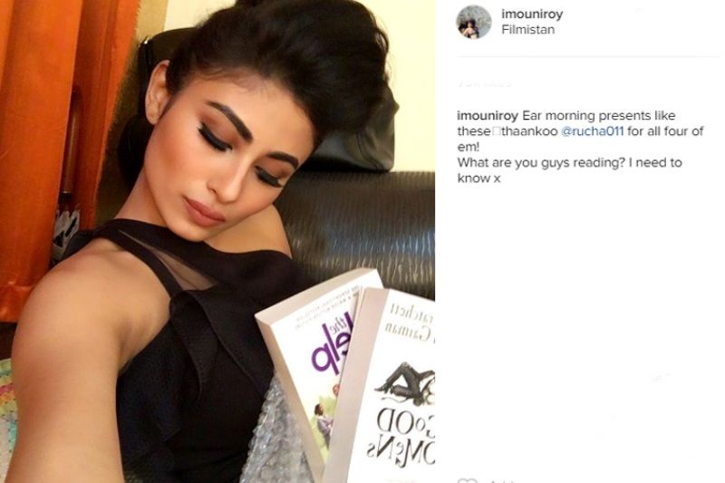 Mouni Roy Shows Her Love For Books On Social Media