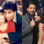 Sana Saeed with Shah Rukh Khan in 1998 and 2015