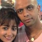 Tina Dutta with Paresh Mehta