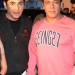 Aasif Sheikh with Salman Khan