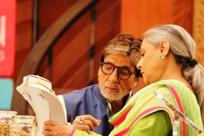 A Still From Jaya and Amitabh's TV Commercial