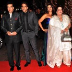 Ekta Kapoor with her family
