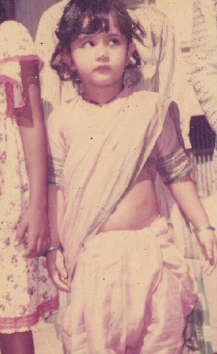 Sana Amin Sheikh's childhood picture