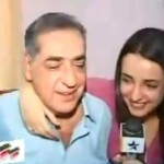 Sanaya Irani with her father