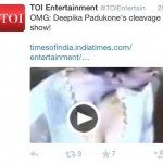 Times of India's controversial tweet about Deepika Padukone