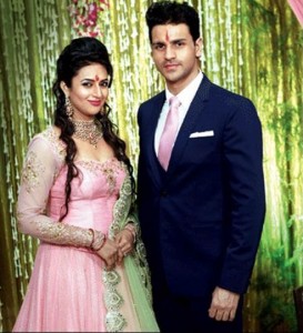 Divyanka Tripathi and Vivek Dahiya on their engagement day