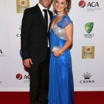 Glenn Maxwell with Jayne Egeberg
