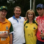 Glenn Maxwell with his family