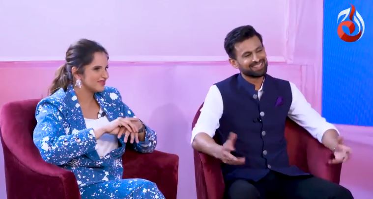 Sania Mirza and Shoaib Malik on The Couple Show