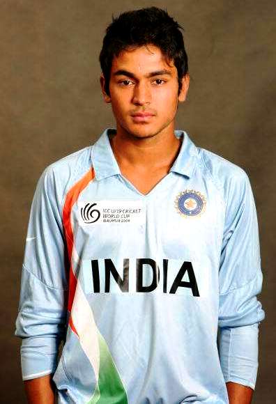 Manish Pandey when he was in the India Under-19 team