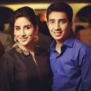 Parul Gulati with her brother