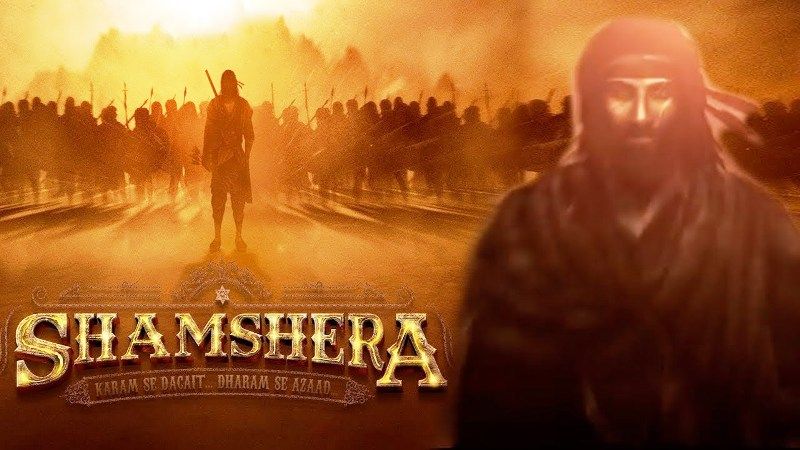 Poster of the Movie- Shamshera