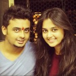 Tejaswi Wayangankar with her younger brother Pratik