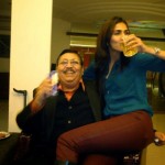 Vaani Kapoor with her father Shiv Kapoor