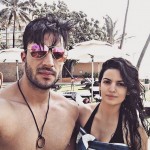 Aly Goni with Natasa Stankovic