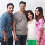 Erica Fernandes With Her Family