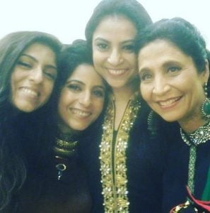 Gaiti Siddiqui with her Sisters