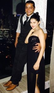 Jennifer Winget with her brother, Moses